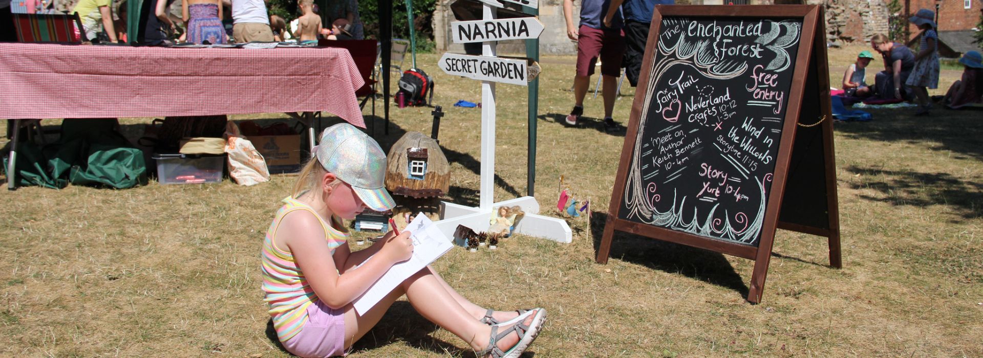 Newark Book Festival at Newark Castle