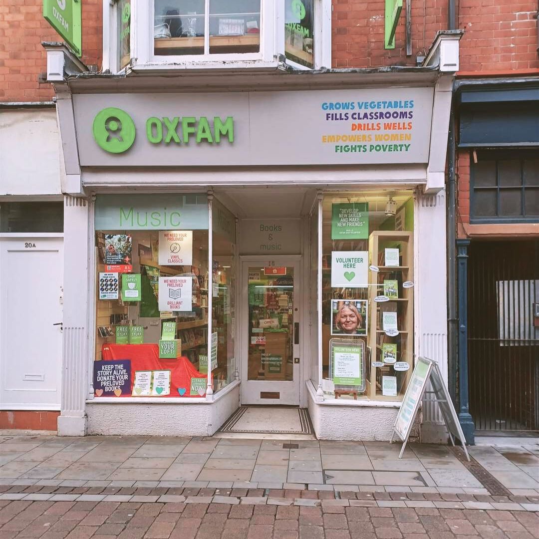 Oxfam Bookshop Newark