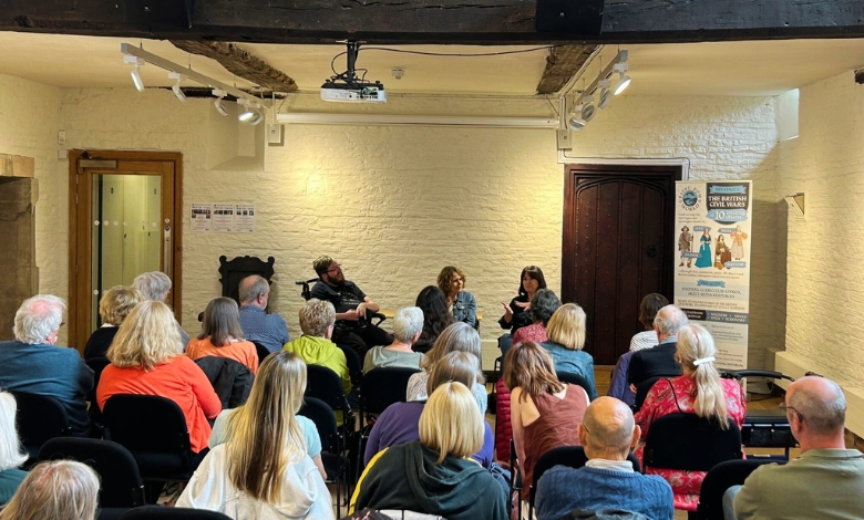 Kate Rhodes & Victorian Dowd in a Crime Fiction Panel with Interviewer Alex Hawley